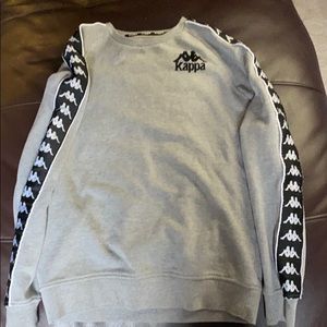 Men’s grey kappa crewneck